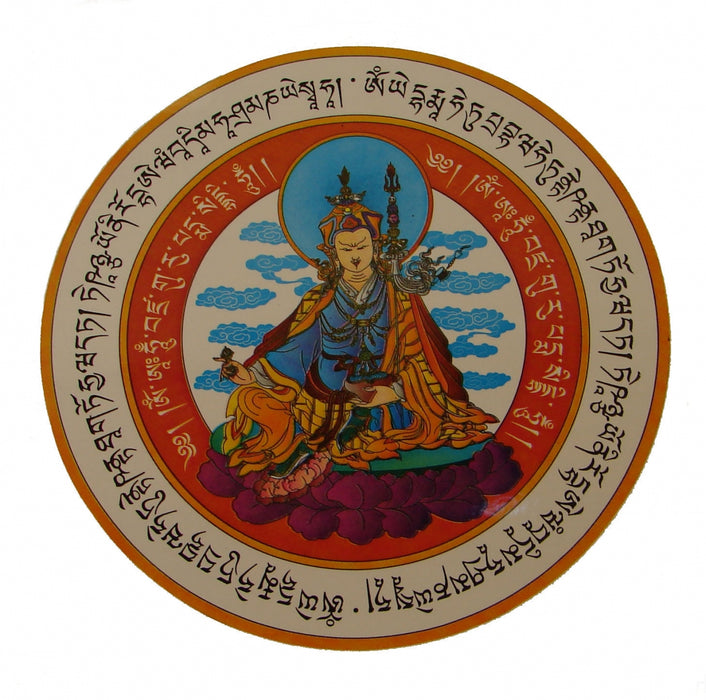 Guru Rinpoche Window Sticker - Culture Kraze Marketplace.com