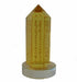 Yellow Crystal Point with Sacred Increasing Mantras - Culture Kraze Marketplace.com