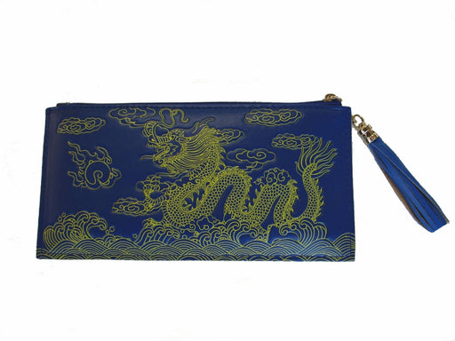 Big Blue Dragon Wallet - Culture Kraze Marketplace.com