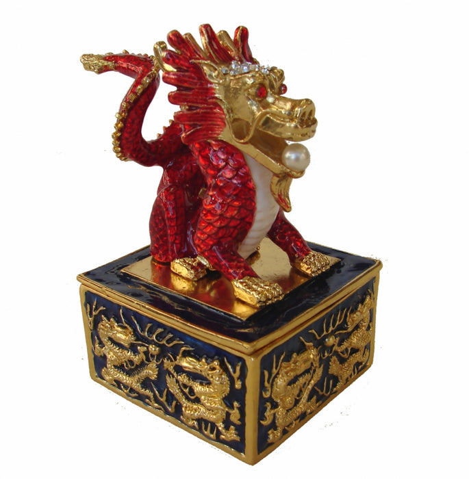 Bejeweled Dragon on Seal - Culture Kraze Marketplace.com