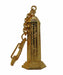 Golden Mantra Pagoda Keychain Amulet - Culture Kraze Marketplace.com