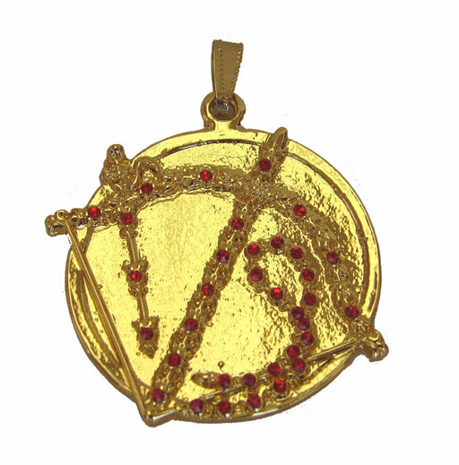 Golden Enthrallment Necklace Pendant - Culture Kraze Marketplace.com