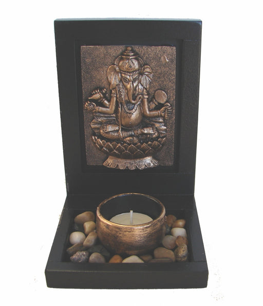 Small Desktop Zen Garden with Ganesh Image - Culture Kraze Marketplace.com