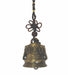 Bell Charm with Image of Elephants - Culture Kraze Marketplace.com