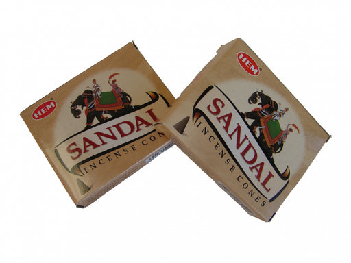 2 Boxes of Sandal Incense Cones - Culture Kraze Marketplace.com