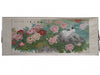 Big Horizontal Peony Flower Bamboo Scroll Picture - Culture Kraze Marketplace.com
