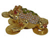 Big Bejeweled Cloisonne Money Frog Statue - Culture Kraze Marketplace.com