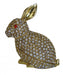 Big Bejeweled cloisonne White Rabbit Statue - Culture Kraze Marketplace.com