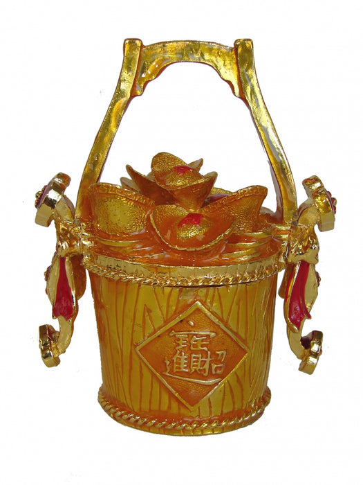 Bejeweled Cloisonne Wealth Bucket - Culture Kraze Marketplace.com