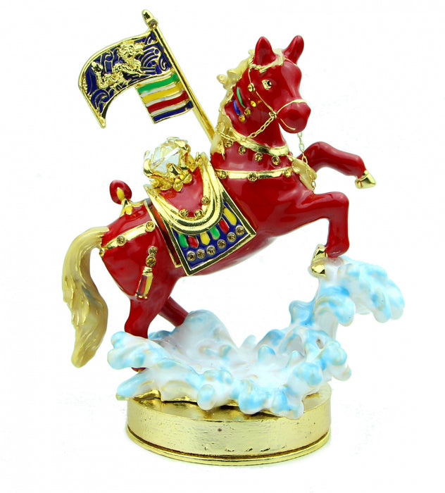 Bejeweled Windhorse Over the Sea - Culture Kraze Marketplace.com