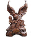 Big Brown Prosperity Eagle Statue - Culture Kraze Marketplace.com