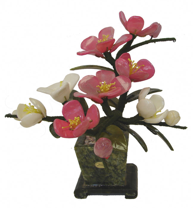 Jade Peony Bouquet with Jade Vase - Culture Kraze Marketplace.com