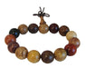 Multi_Color Wood Beaded Bracelet for Men - Culture Kraze Marketplace.com