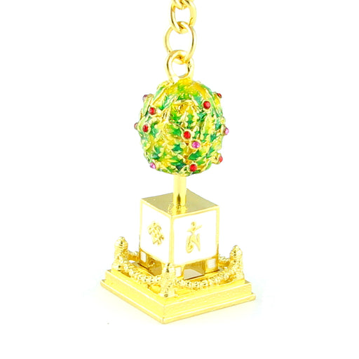 Bejeweled Wealth Granting Tree Amulet Keychain - Culture Kraze Marketplace.com