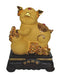 8 Inch Golden Pig Statue w/ Wu Lou - Culture Kraze Marketplace.com
