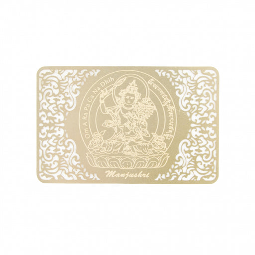 Manjushri Gold Talisman - Culture Kraze Marketplace.com
