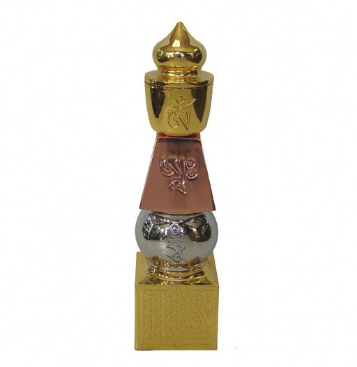 8 Inch Tri-Colored 5 Element Pagoda - Culture Kraze Marketplace.com