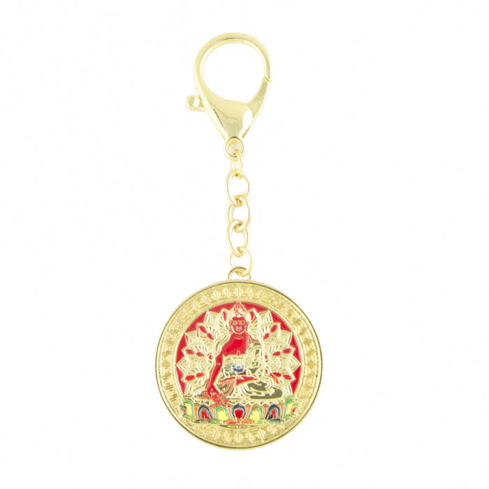 Amitabha Buddha Keychain Amulet - Culture Kraze Marketplace.com