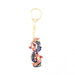 Bejeweled Pair of Carps Amulet Keychain - Culture Kraze Marketplace.com