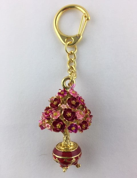 Peach Blossom Tree Keychain Amulet - Culture Kraze Marketplace.com