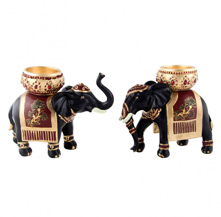 Precious Elephant Sculpture Figurine - Culture Kraze Marketplace.com
