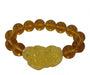 Yellow Beaded Bracelet w/ Pi Yao - Culture Kraze Marketplace.com