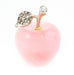 Rose Quartz Apple with Leaf - Culture Kraze Marketplace.com