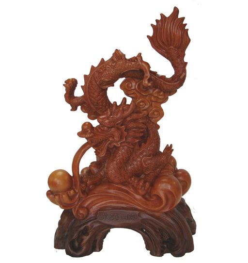23 Inch Big Chinese Dragon Statue - Culture Kraze Marketplace.com