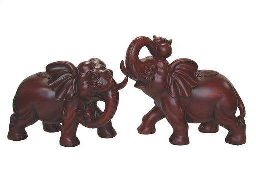 Pair of Big Elephant Statues - Culture Kraze Marketplace.com