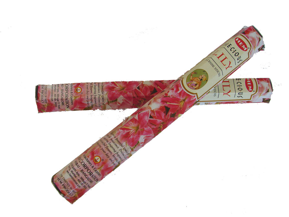 2 Boxes of Lily Incense Sticks - Culture Kraze Marketplace.com