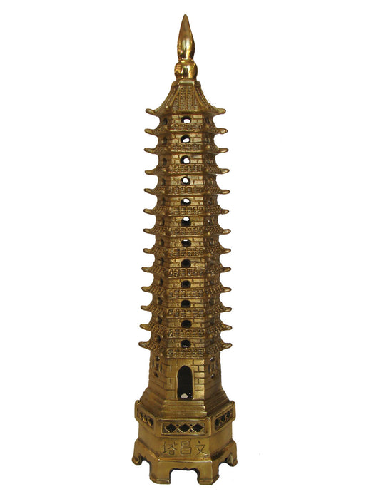 Big Copper 13-Level Feng Shui Wisdom Pagoda Tower - Culture Kraze Marketplace.com