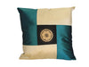 Black and Blue Silk Throw Pillow Cover w/ Embroidery - Culture Kraze Marketplace.com