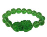 Green Liuli Bracelet with Big Pi Yao - Culture Kraze Marketplace.com