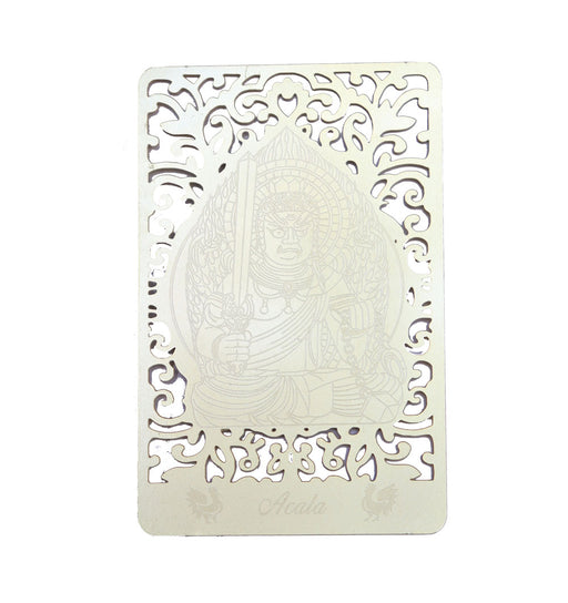 Bodhisattva for Rooster (Acala) Printed on a Card in Gold - Culture Kraze Marketplace.com