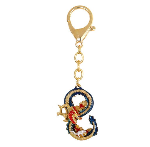 Dragon & Rat Prosperity 8 Keychain - Culture Kraze Marketplace.com