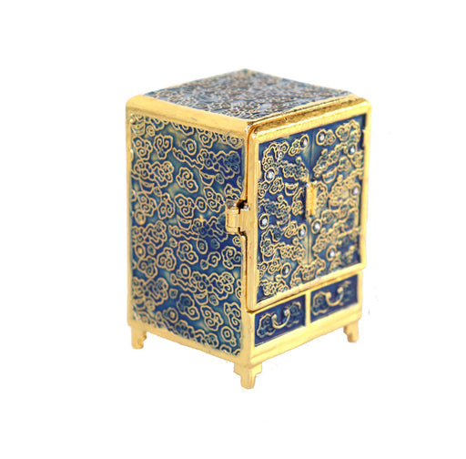 Jewel Wealth Cabinet in Blue - Culture Kraze Marketplace.com