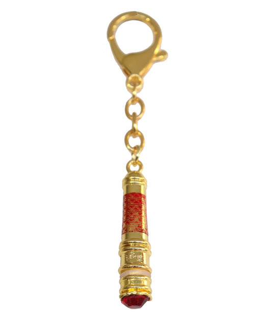 Red Hayagriva Mantra Wand Keychain Amulet - Culture Kraze Marketplace.com