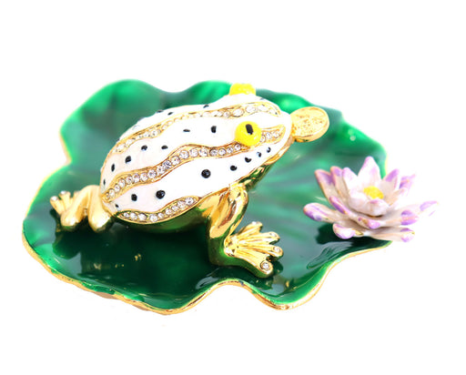 Lucky Money Frog on Waterlily Leaf - Culture Kraze Marketplace.com