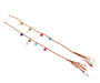 Hand Braided Friendship String Bracelet w/ Jingle Bells and Key Cham - Culture Kraze Marketplace.com