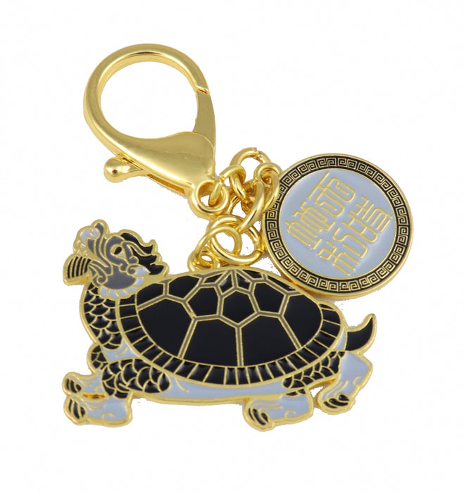 Black Tortoise Lunar Mansion Talisman Keychain - Culture Kraze Marketplace.com