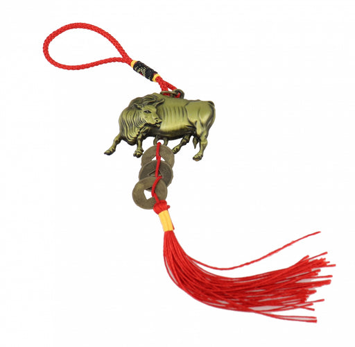 Bronze Color Ox Amulet Charm - Culture Kraze Marketplace.com