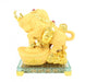 Golden Ox Statue Stepping on Big Ingot - Culture Kraze Marketplace.com
