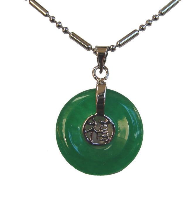 Blessings of Jade Pendant Necklace - Culture Kraze Marketplace.com