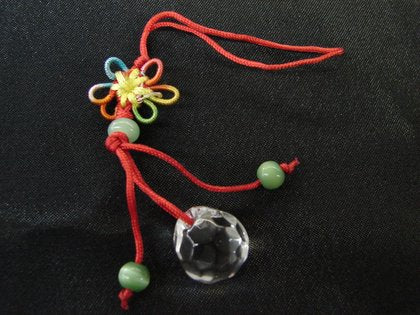 Small Crystal Ball with Mystic Knot - Culture Kraze Marketplace.com