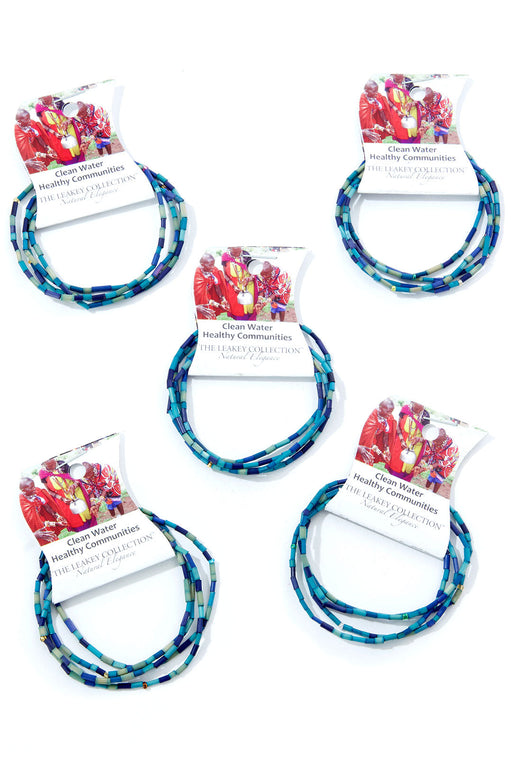 The Leakey Collection Set of 5 Beads for Clean Water Zulugrass Strands - Culture Kraze Marketplace.com