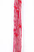 Set/5 Cherry Red 26" Zulugrass Single Strands from The Leakey Collection - Culture Kraze Marketplace.com