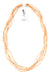 Set/5 Light Orange 26" Zulugrass Single Strands from The Leakey Collection - Culture Kraze Marketplace.com