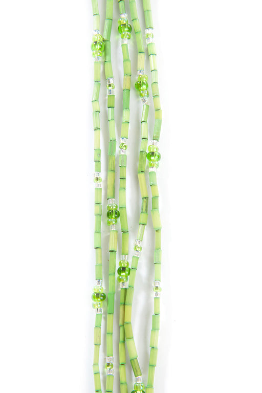 Set/5 Lime 26" Zulugrass Single Strands from The Leakey Collection - Culture Kraze Marketplace.com