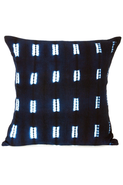 Malian Decorative Indigo Pillow Cover - Culture Kraze Marketplace.com