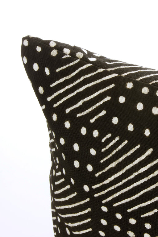 Malian Weaver's Spindle Mudcloth Pillow Cover - Culture Kraze Marketplace.com